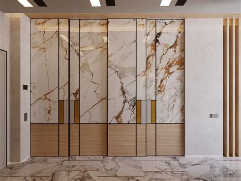 wardrobe marble design